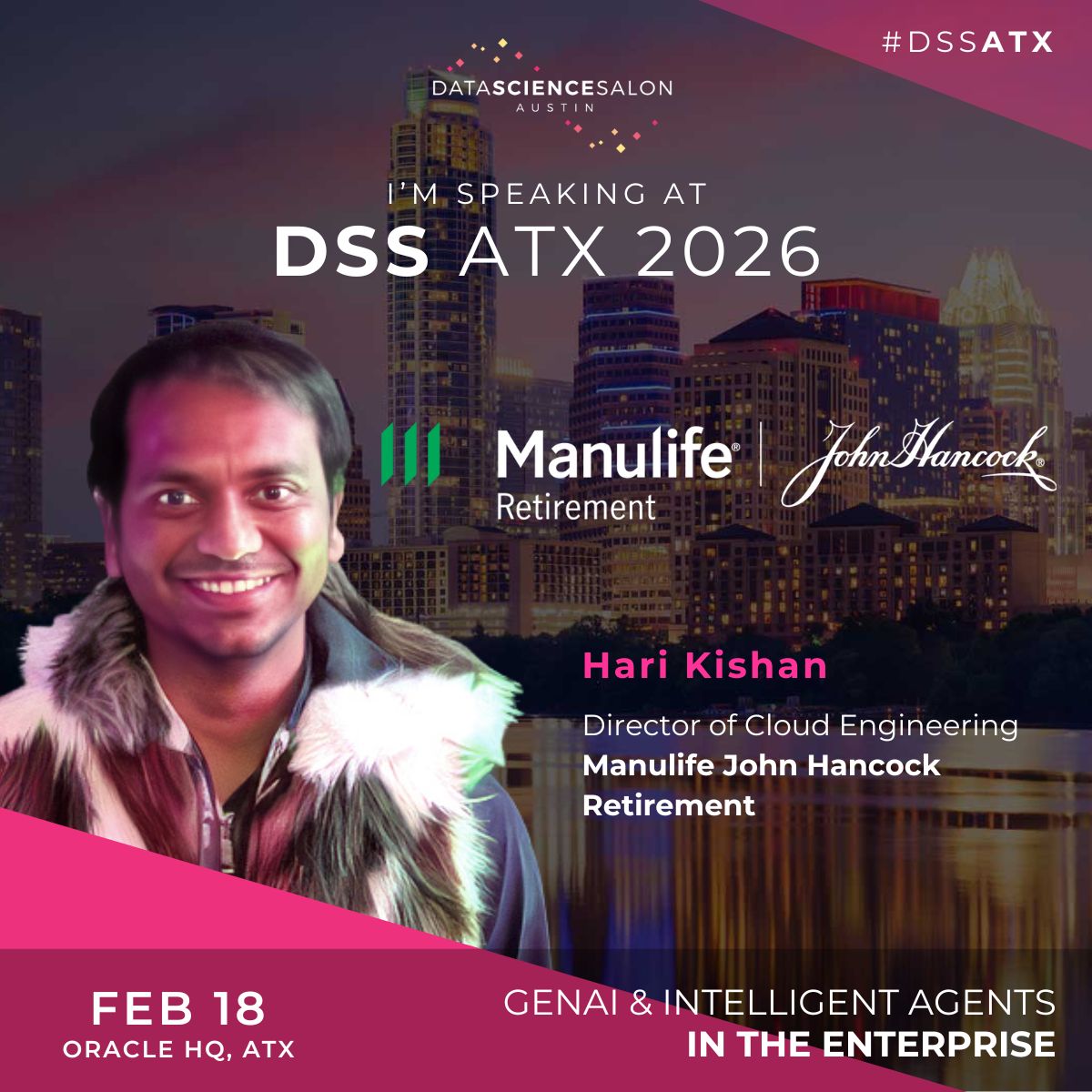 I’m speaking ATX 26 – Hari Kishan